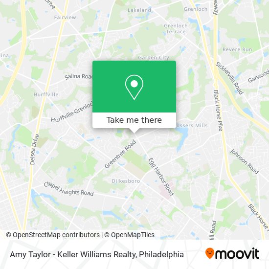 Amy Taylor - Keller Williams Realty map