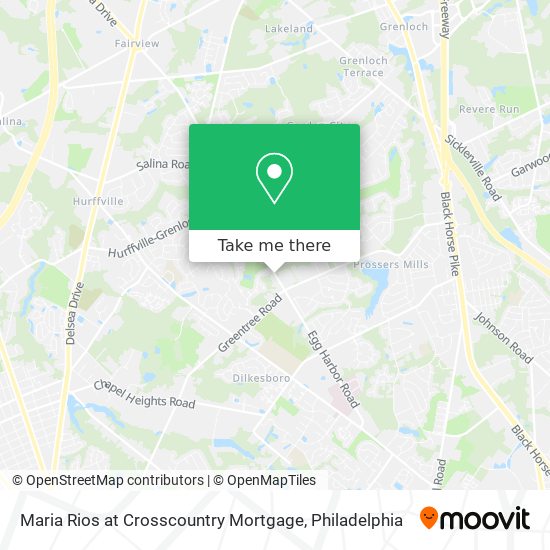 Mapa de Maria Rios at Crosscountry Mortgage