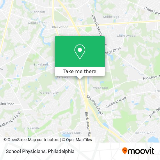 School Physicians map