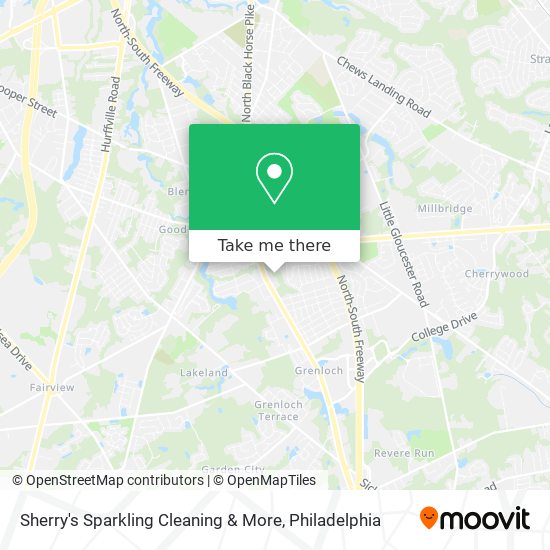 Sherry's Sparkling Cleaning & More map