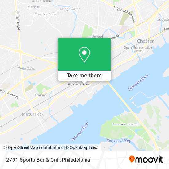 Mapa de 2701 Sports Bar & Grill