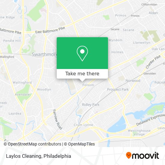 Laylos Cleaning map