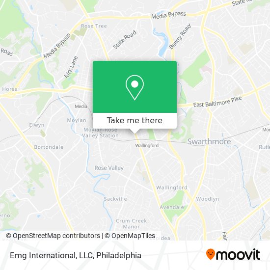 Mapa de Emg International, LLC