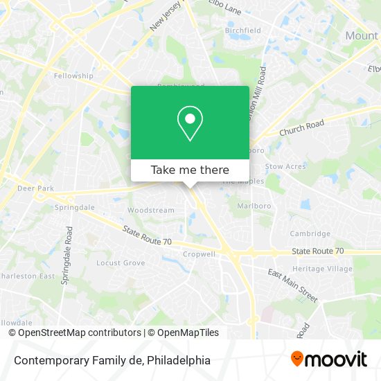 Contemporary Family de map