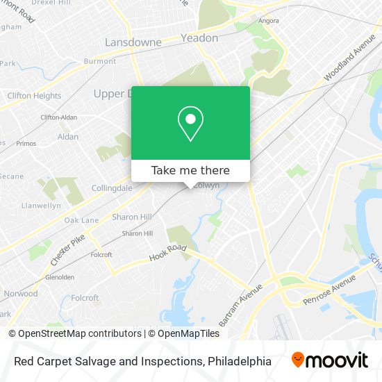 Mapa de Red Carpet Salvage and Inspections