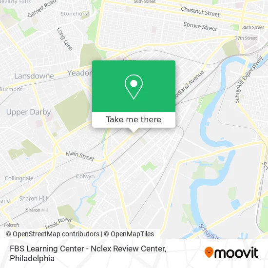 FBS Learning Center - Nclex Review Center map