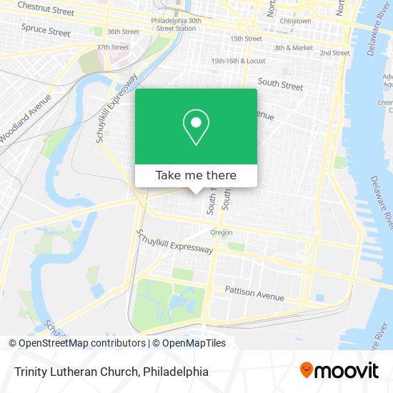 Mapa de Trinity Lutheran Church