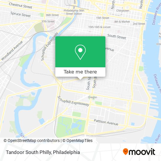Mapa de Tandoor South Philly