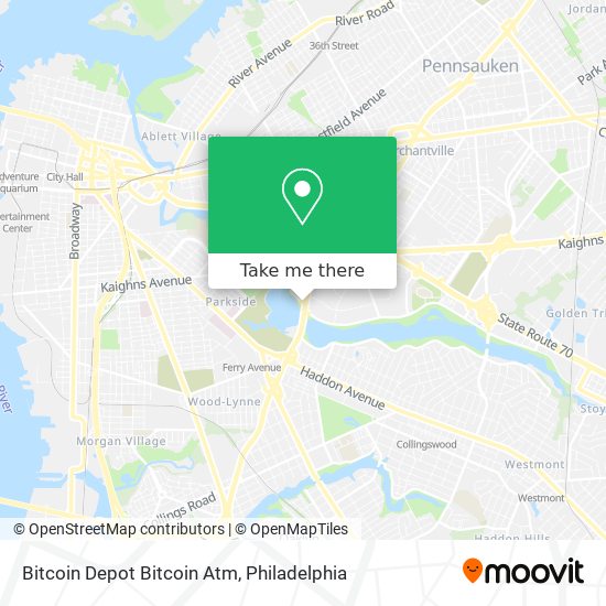 Bitcoin Depot Bitcoin Atm map