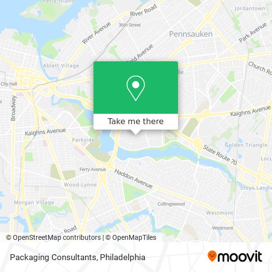 Packaging Consultants map