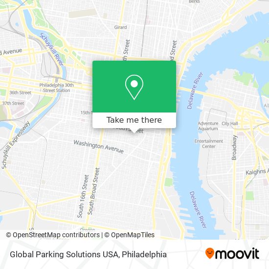 Mapa de Global Parking Solutions USA