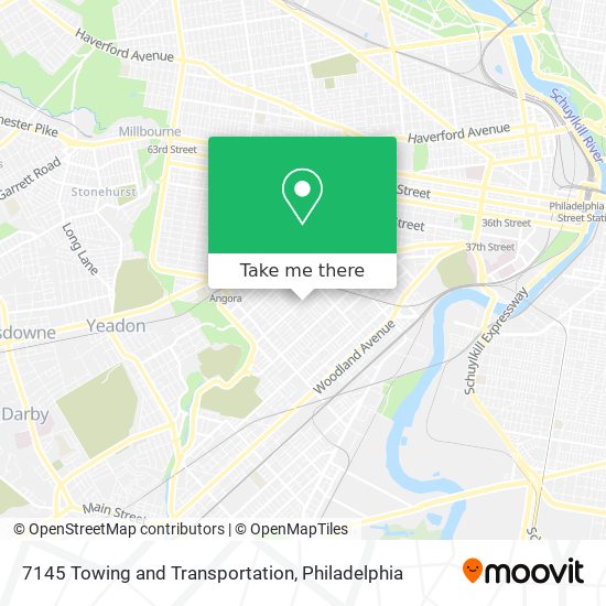 7145 Towing and Transportation map