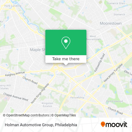 Holman Automotive Group map