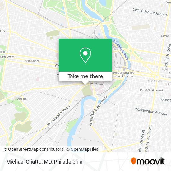 Mapa de Michael Gliatto, MD