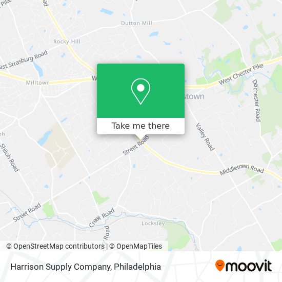 Harrison Supply Company map