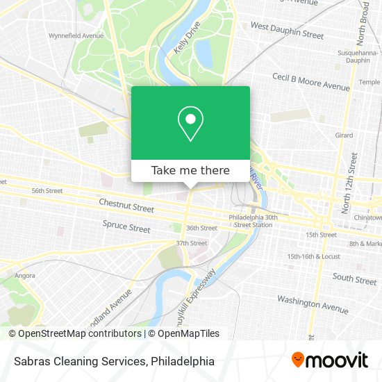 Mapa de Sabras Cleaning Services
