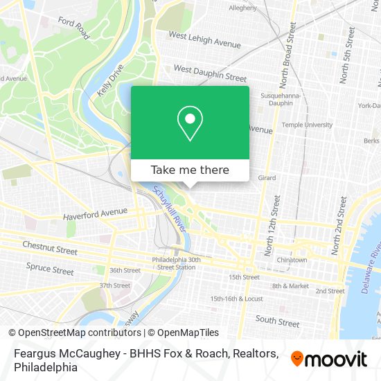 Mapa de Feargus McCaughey - BHHS Fox & Roach, Realtors