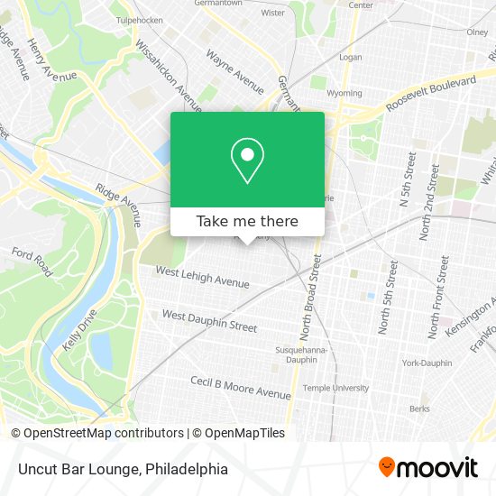 Uncut Bar Lounge map