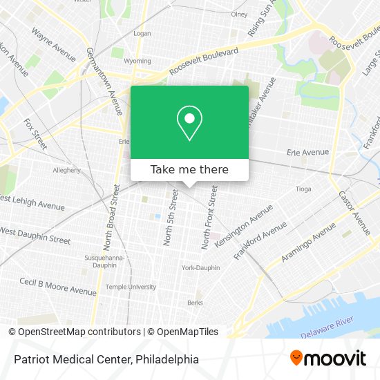 Patriot Medical Center map