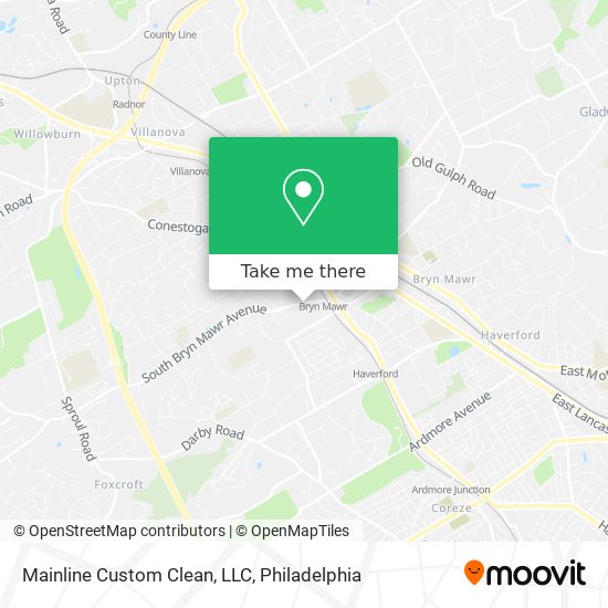 Mainline Custom Clean, LLC map