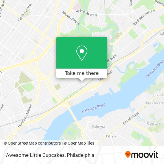Awesome Little Cupcakes map
