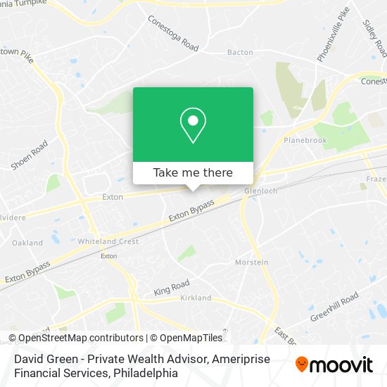 David Green - Private Wealth Advisor, Ameriprise Financial Services map