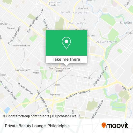 Private Beauty Lounge map