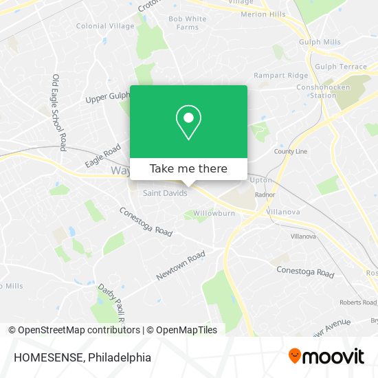 HOMESENSE map