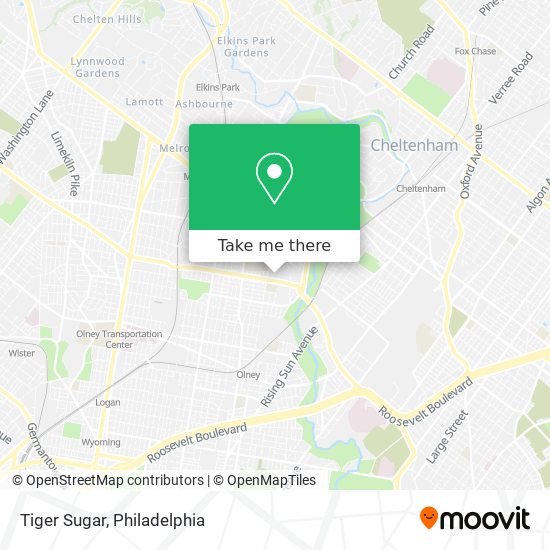 Mapa de Tiger Sugar
