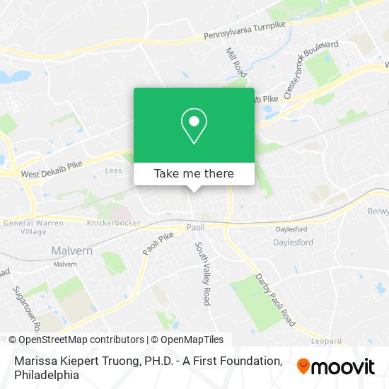 Mapa de Marissa Kiepert Truong, PH.D. - A First Foundation