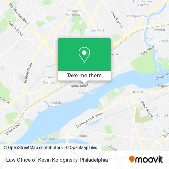 Law Office of Kevin Kologinsky map