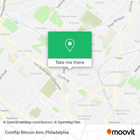 Coinflip Bitcoin Atm map