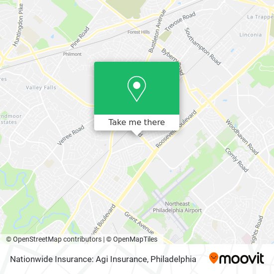 Nationwide Insurance: Agi Insurance map