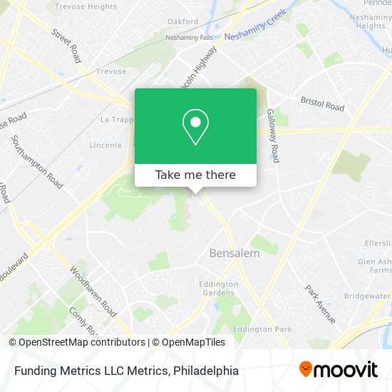 Funding Metrics LLC Metrics map