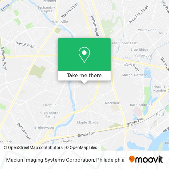 Mackin Imaging Systems Corporation map