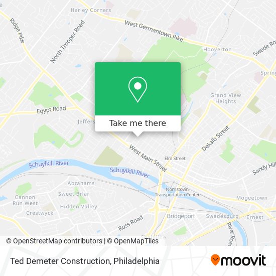 Ted Demeter Construction map