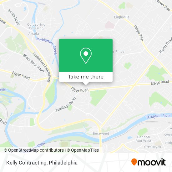 Kelly Contracting map