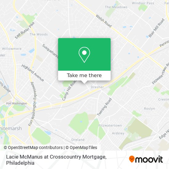 Mapa de Lacie McManus at Crosscountry Mortgage