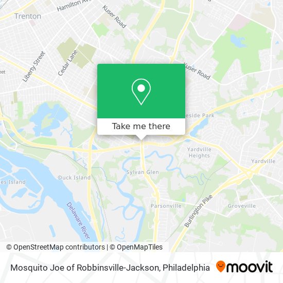 Mosquito Joe of Robbinsville-Jackson map