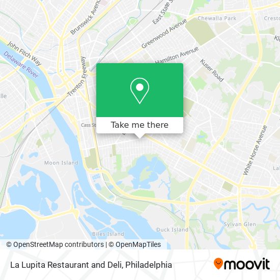 La Lupita Restaurant and Deli map