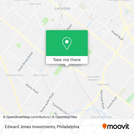 Edward Jones Investments map