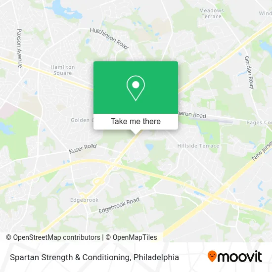 Spartan Strength & Conditioning map