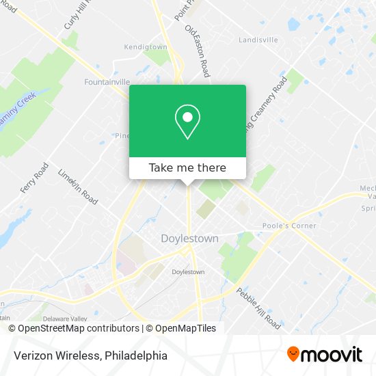 Verizon Wireless map