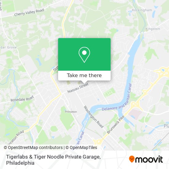 Mapa de Tigerlabs & Tiger Noodle Private Garage