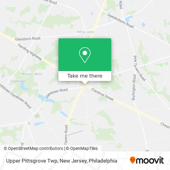 Upper Pittsgrove Twp, New Jersey map