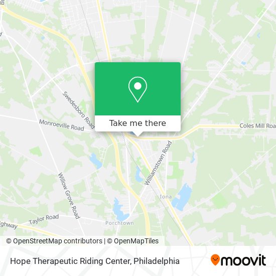 Mapa de Hope Therapeutic Riding Center