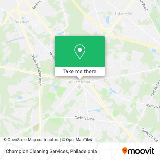 Mapa de Champion Cleaning Services