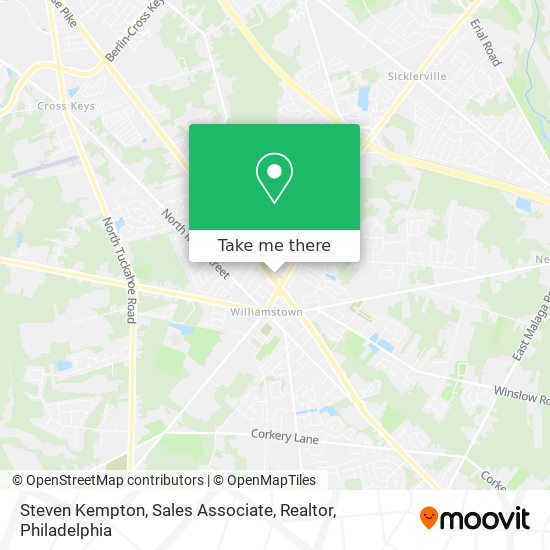 Mapa de Steven Kempton, Sales Associate, Realtor