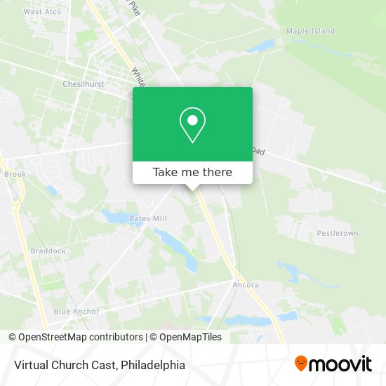 Virtual Church Cast map