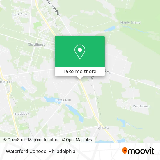 Waterford Conoco map